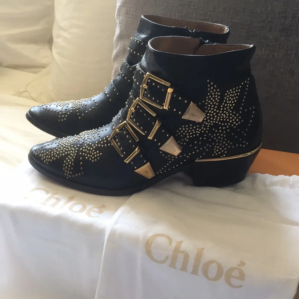 Chloé Suzanna Booties 🖤💥 - Picture 4 of 17